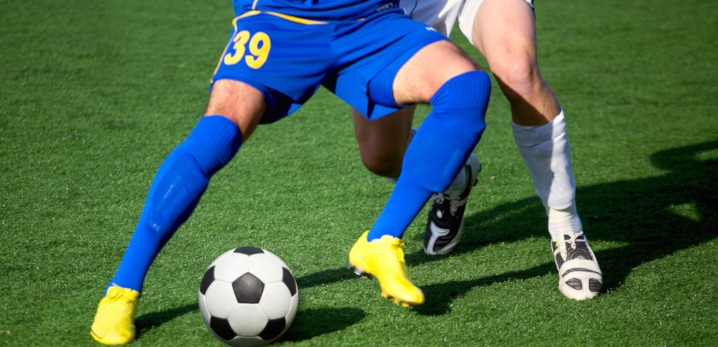 leather cleats soccer