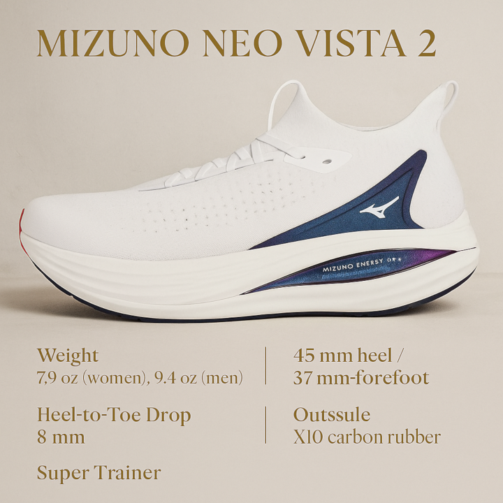 mizuno neo vista 2 infographic