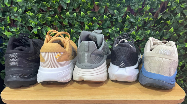 how to group running shoes by heel-to-toe drop